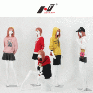 Male Mannequin Bust (Electroplated Gold Head) - Clothing Display Stand