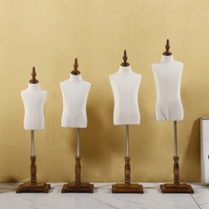 Factory Half-Length Female Mannequin - Clothing Store Window Stand (Plastic Cloth)