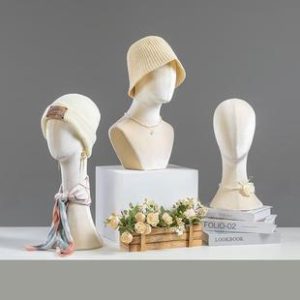 O1CN010Kvzwn1oWleDWF56t_2213992875233-0-cib.310x310.jpg Colorful Velvet Head Mannequin - Clothing Store Hat Stand