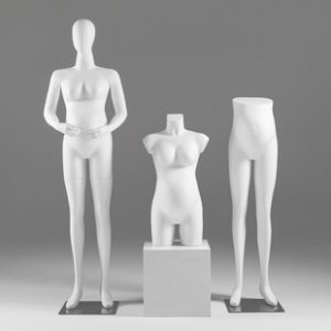 Pregnant Female Mannequin - Maternity & Baby Store Window Stand