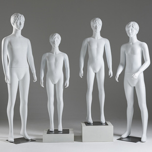 O1CN01344cm51nonbwA90lD_2218826365137-0-cib.310x310.jpg Unisex Teenage Mannequin - Kids’ Store Window Couple Stand (With Facial Features)