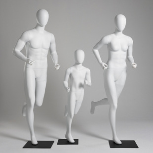 O1CN013pf2EN1nonbti52YM_2218826365137-0-cib.310x310.jpg Unisex Muscular Sports Mannequin - Sports Store Window Stand (Running)