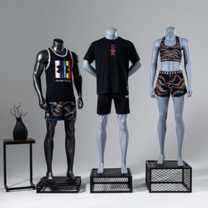Unisex Muscular Sports Mannequin - Clothing Store Window Stand (Outdoor Running)