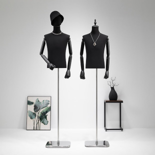 O1CN018Yn9sT1nFX2eiA2pw_2212945495060-0-cib.310x310.jpg Half-Length Male Mannequin - Men’s Store Window Stand (Suits/Dresses)