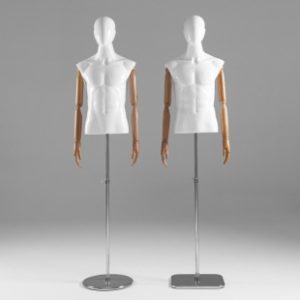 O1CN01BbArfl1nondxcgPT6_2218826365137-0-cib.310x310.jpg High-End Male Mannequin - Men’s Store Window Stand (With Movable Head)