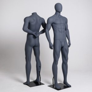 Male Muscular Sports Mannequin - Clothing Store Window Stand