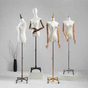 O1CN01CfNDxY1oWle6Y3lpq_2213992875233-0-cib.310x310.jpg High-End Female Mannequin (With Universal Wheels) - Wedding Dress Store Stage & Window Stand
