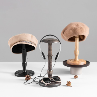O1CN01DdUMpB1nondvmrq9N_2218826365137-0-cib.310x310.jpg Zen-Style Solid Wood Hat Rack - Clothing Store Window Hat & Fur Mop Prop