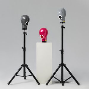 Wig Head Mannequin (With Hair Dryer Stand) - Hairdressing Display Prop