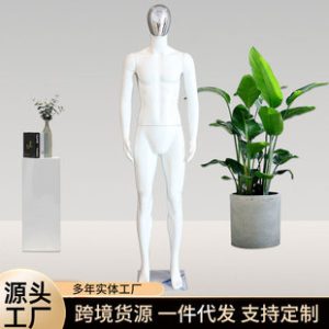 O1CN01FrVHya1Gc5M3LVNJo_2208145440642-0-cib.310x310.jpg White Male Mannequin (Electroplated Face) - Men’s Store Window Prop