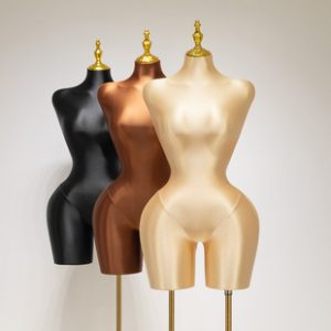 EU/US Plus Size Half-Length Female Mannequin - Women’s Store Window Stand