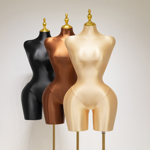EU/US Plus Size Half-Length Female Mannequin - Women’s Store Window Stand