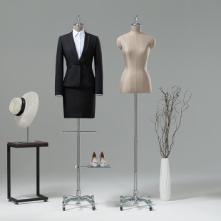 O1CN01GLFxtL1nFWz7b5ppk_2212945495060-0-cib.310x310.jpg Half-Length Female Suit Mannequin - Clothing Store Window See-Through Stand