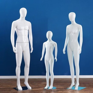 O1CN01IiEHSl1eBZ6XX2Pww_2215866743833-0-cib.310x310.jpg Unisex Couple & Parent-Child Mannequin Set - Wedding Dress & Sports Store Window Stand