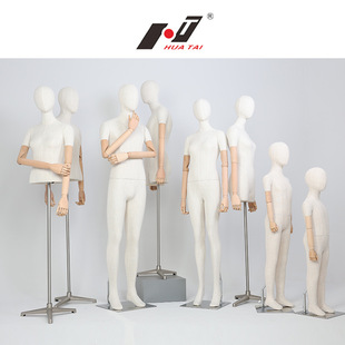 Electroplated-Gold-Head Male Mannequin - Clothing Store Prop