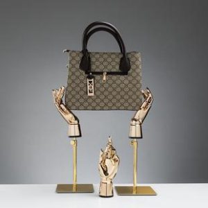 O1CN01MRejfR1oWlNxUSkLb_2213992875233-0-cib.310x310.jpg Electroplated Hand Mannequin - Clothing Store Jewelry & Glove Stand (Movable Joints)