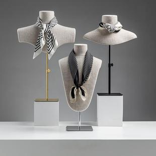 O1CN01Oj5IJc1oWlNuSJfYT_2213992875233-0-cib.310x310.jpg Bamboo-Jointed Linen Display Stand - Clothing Store Scarf & Jewelry Cabinet