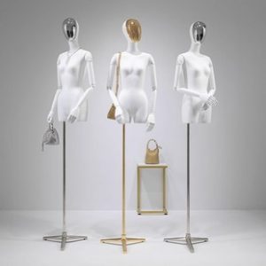 O1CN01OpGlz11nFX6cxrcdP_2212945495060-0-cib.310x310.jpg Electroplated Female Mannequin (With Pendant Hand) - Wedding Dress Store Window Prop