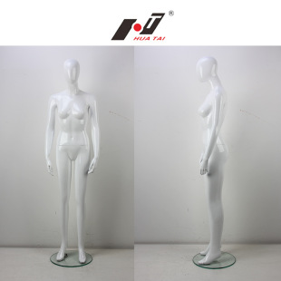 Matte White Female Mannequin Bust - Clothing Store Wedding Stand