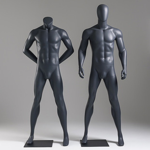 Unisex Muscular Sports Mannequin - Sports Store Window Stand (Running)