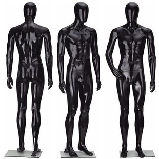 O1CN01R6zpzN1eBYynTvKCn_2215866743833-0-cib.310x310.jpg Black Plastic Male Mannequin - Clothing Store Window Stand