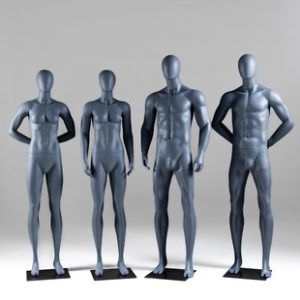 Male Muscular Sports Mannequin - Clothing Store Window Stand