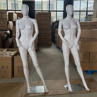 O1CN01TmONL61eBYzmpwsKx_2215866743833-0-cib.310x310.jpg White Plastic Female Mannequin - Clothing Store Window Stand