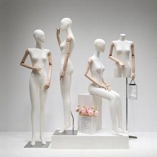 O1CN01Uhm8en1nFX82NWpK7_2212945495060-0-cib.310x310.jpg Cloth-Wrapped Female Mannequin - Women’s Store Window Stand (With Pendant Hand)