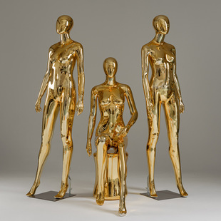 O1CN01W1XjYI1nondrVQhvE_2218826365137-0-cib.310x310.jpg Electroplated Female Mannequin - Women’s Store Window Stand