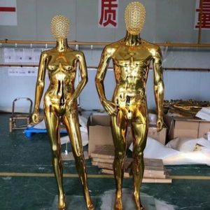 O1CN01WXfpFW2N7aDizgdRk_2466959916-0-cib.310x310.jpg Gold/Silver Electroplated Mannequin - Unisex Clothing Store Window Rack