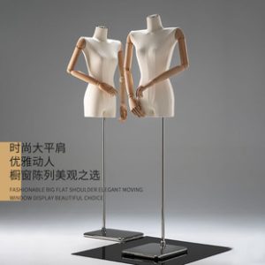 O1CN01XBSP441QHbgVYJi1u_2217964261951-0-cib.310x310.jpg Korean Half-Length Collarbone Female Mannequin - Clothing Store Coat Prop