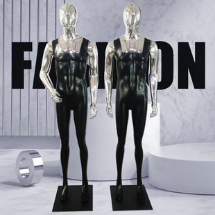 O1CN01Y15jje1eBZ6CP07p0_2215866743833-0-cib.310x310.jpg Electroplated Male Mannequin - Men’s Store Window Rack (Photo Shooting)