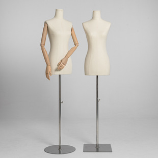 O1CN01YTG0Yh1nondqNAW4v_2218826365137-0-cib.310x310.jpg Half-Length Female Dress Mannequin - High-End Wedding Shop & Women’s Store Window Prop