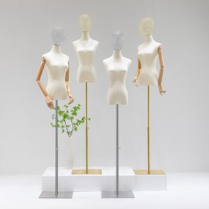 O1CN01YYGyOc1nFX2d2IVCO_2212945495060-0-cib.310x310.jpg Korean Hollow-Head Female Mannequin - Half-Length Women’s Store Window Stand
