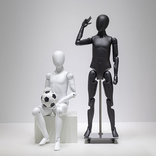 O1CN01ZaP0Lw1eBZA4p64mJ_2215866743833-0-cib.310x310.jpg Kids’ Sports Robot Mannequin - Movable-Joint Multifunctional Kids’ Clothing Prop