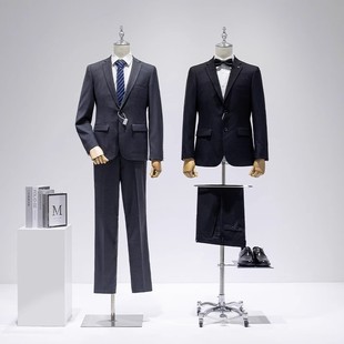 O1CN01btxCKn1nFWxhAcJHD_2212945495060-0-cib.310x310.jpg Half-Length Male Mannequin - Men’s Store Window Stand (Suits/Dresses)