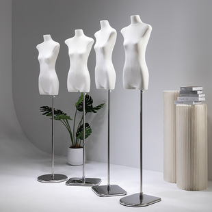 O1CN01cEWilo1nFWzA8sCk2_2212945495060-0-cib.310x310.jpg New Korean Flat Female Mannequin - Women’s Store Window Stand (With Pendant Hand)