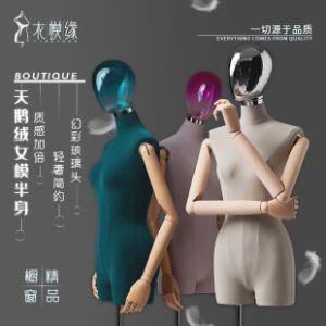 Yimo Yuan Korean Collarbone Female Mannequin - Clothing Store Window Shelf
