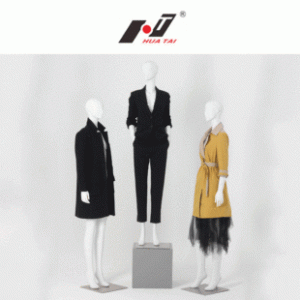 Matte Black Standing Male Mannequin - Clothing Store Window Figure