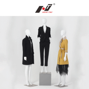 Matte Black Standing Male Mannequin - Clothing Store Window Figure