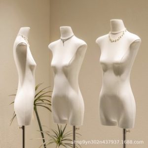 2025 New Flat Female Mannequin - Women’s Store Window Stand (With Hand Pendant)