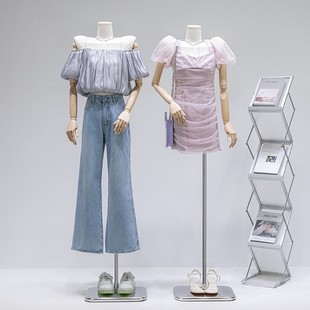 O1CN01fluC411oWlRBATFGW_2213992875233-0-cib.310x310.jpg Korean Shrug-Shoulder Female Mannequin - Half-Length Women’s Store Stand (Wide/Large Flat/Raised Shoulders)