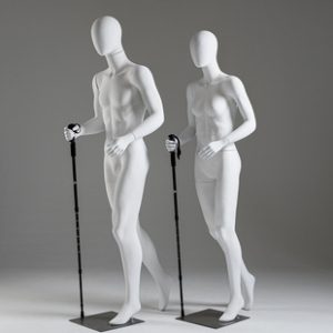Male Mountaineering Sports Mannequin - Clothing Store Window Stand