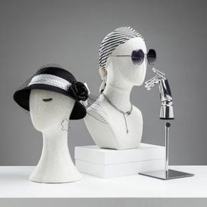 O1CN01gvkpTw1oWlNih3VZ8_2213992875233-0-cib.310x310.jpg Unisex Lace Fabric Head Mannequin - Clothing Store Hat & Scarf Stand