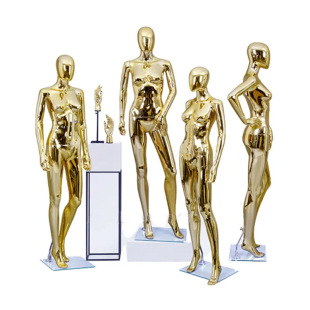 O1CN01hbXFCU1eBZ5CCgujk_2215866743833-0-cib.310x310.jpg Gold/Silver Electroplated Female Mannequin - Clothing Store Window Rack