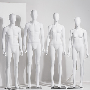 O1CN01hfBi5r1eBZAzxqTTs_2215866743833-0-cib.310x310.jpg Matte White Teenage Unisex Mannequin - Clothing Store Couple Window Stand