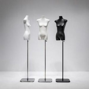 O1CN01ji5qnX1nFX80xvR0t_2212945495060-0-cib.310x310.jpg Painted Flat Female Mannequin - Clothing Store Window & Tabletop Stand (With Hanger)