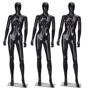 O1CN01jqadn01eBYz5ssvrS_2215866743833-0-cib.310x310.jpg Bright Black Plastic Female Mannequin - Clothing Store Window Rack