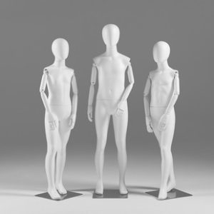 O1CN01jtc9x81nonf6BhewS_2218826365137-0-cib.310x310.jpg Matte White Kids’ Mannequin - Kids’ Store Window Stand (With Movable Hands)