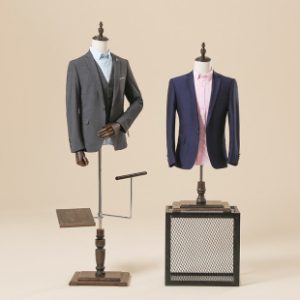 Male Mannequin - Men’s Store Window & Stage Stand (Suits/Dresses, With Hanger)